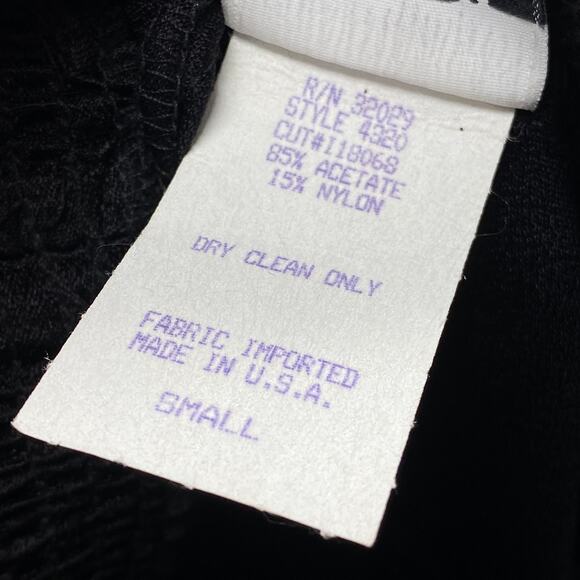 Vintage Teddi Sport Womens Size S Black Elastic Waist Pants - Picture 4 of 9